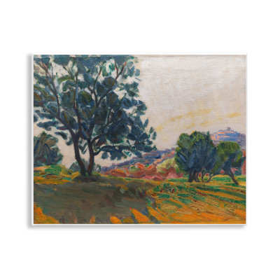 Tree in Shadow Wall Plaque Art by Niels Larsen Stevns