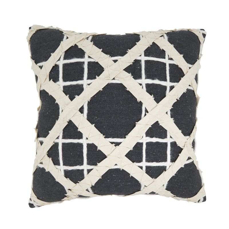Housse de coussin Modern Cross Hatch, Sans insert de coussin