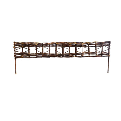 16'' H x 48'' W Brown Wood