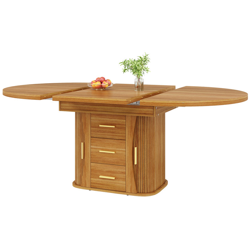 Extendable Dining Table, Brown