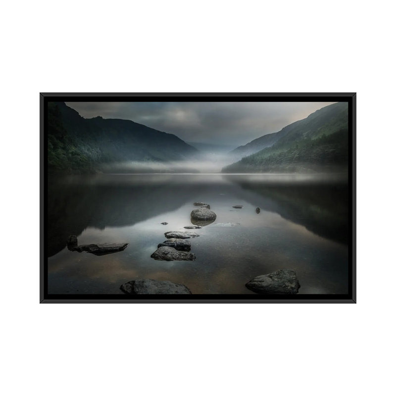 Silent Valley by David Ahern - Floater Frame Print on Canvas