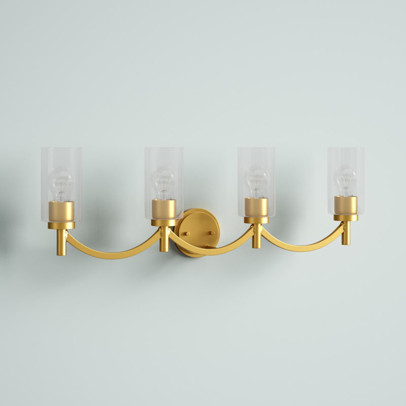 Dunkirk 4 - Light Vanity Light, Antique Gold