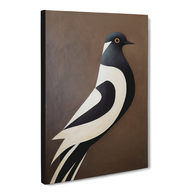 Francky Dove Bird Unique - Wrapped Canvas, 76cm H x 50cm W x 3cm D
