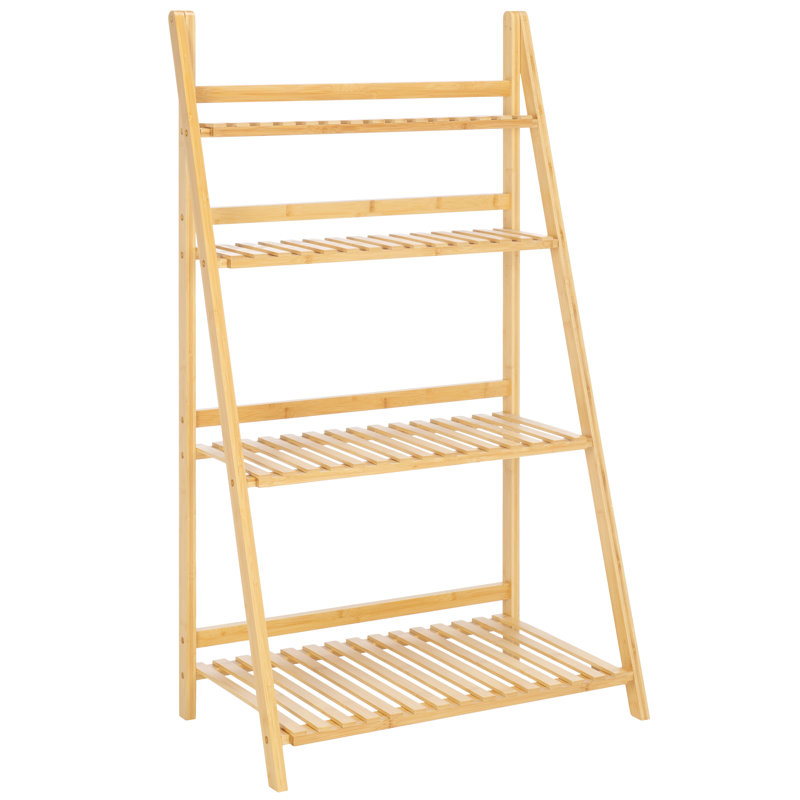 Mazzara 21.37'' W Solid Wood Shelving Unit