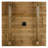 Weston Square Wood Panel Farmhouse Wall Clock-559131816
