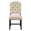 Ensemble de 2 chaises rembourrées pour salle à manger et salon (espresso) TREXM-133204933-134567228-134567231
