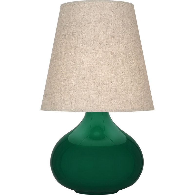 June Accent Lamp, Jungle, 23.5" H x 11.88" W x 11.88" D, Buff