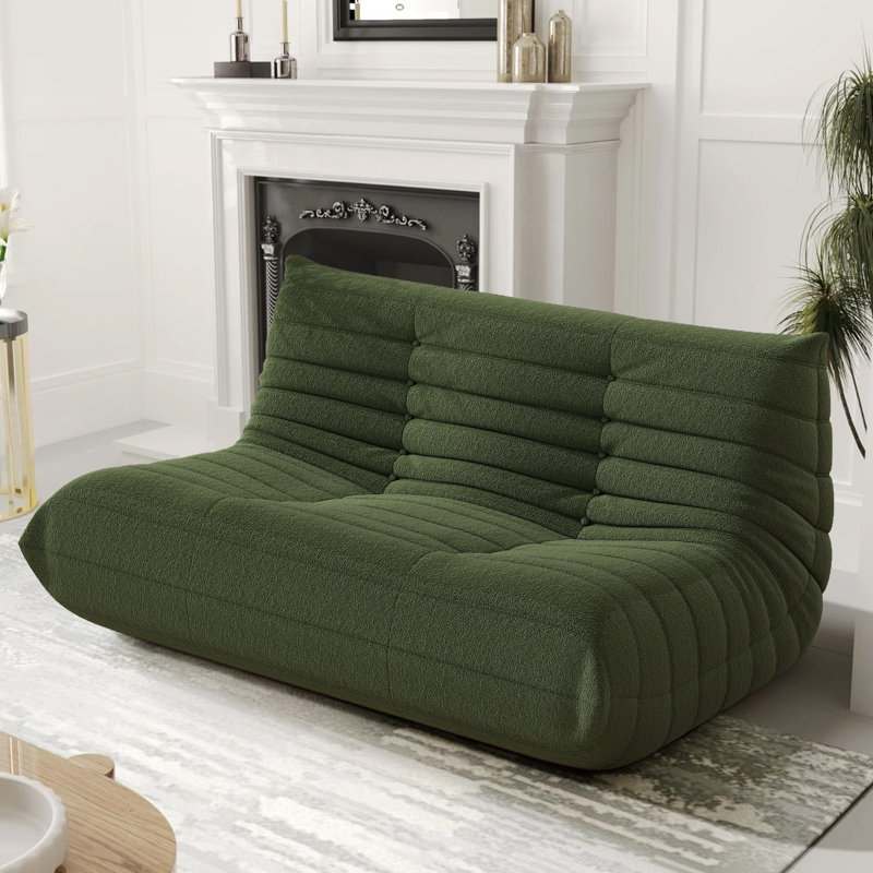 Bean Bag Chair, Fireside Chair, Large Bean Bag Chair For Adults, Bean Bag Chairs For Teens With High-Resilience Foam, Non-Slip Base Floor Lounge Sofa,Living Room