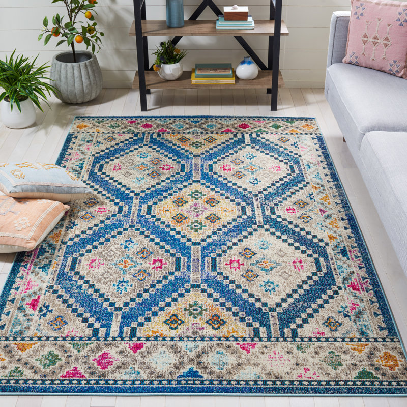 Tapis Ekam Performance Southwestern, Rectangle 5 pi 3 po x 7 pi 6 po