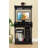 Cart Coffee Station Computer Cart On Locking Castors Hutch Gliding Shelf-1581020506