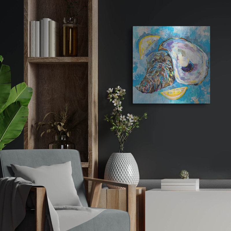 Art mural en métal «Tasty» par Jeanette Vertentes Beachcrest Home ™, H 24 po x l 24 po
