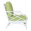 Chaise de patio avec coussins Chippendale-14194583