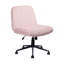 Fauteuil de jeu rotatif réglable rose Jettine