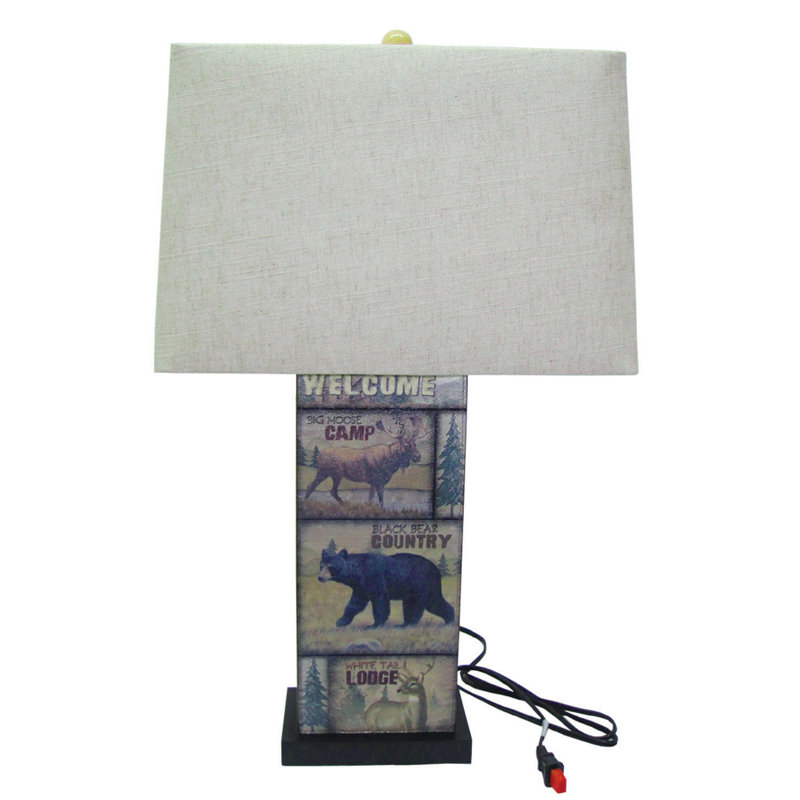 Resin Table Lamp