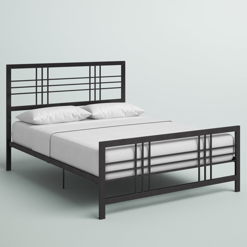 Flovilla Metal Open-Frame Bed, King