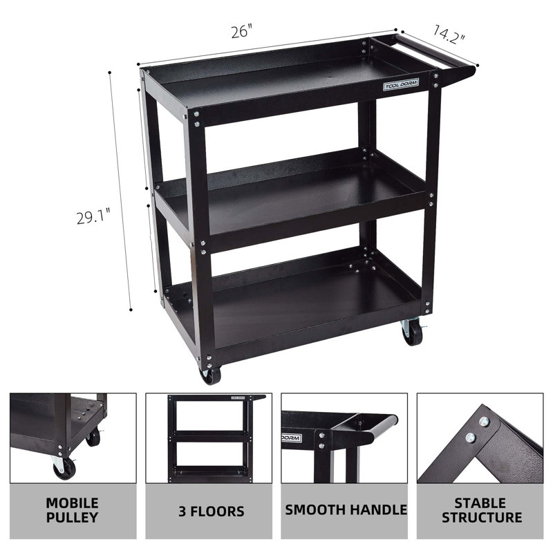 Tool Cart 3-Tier
