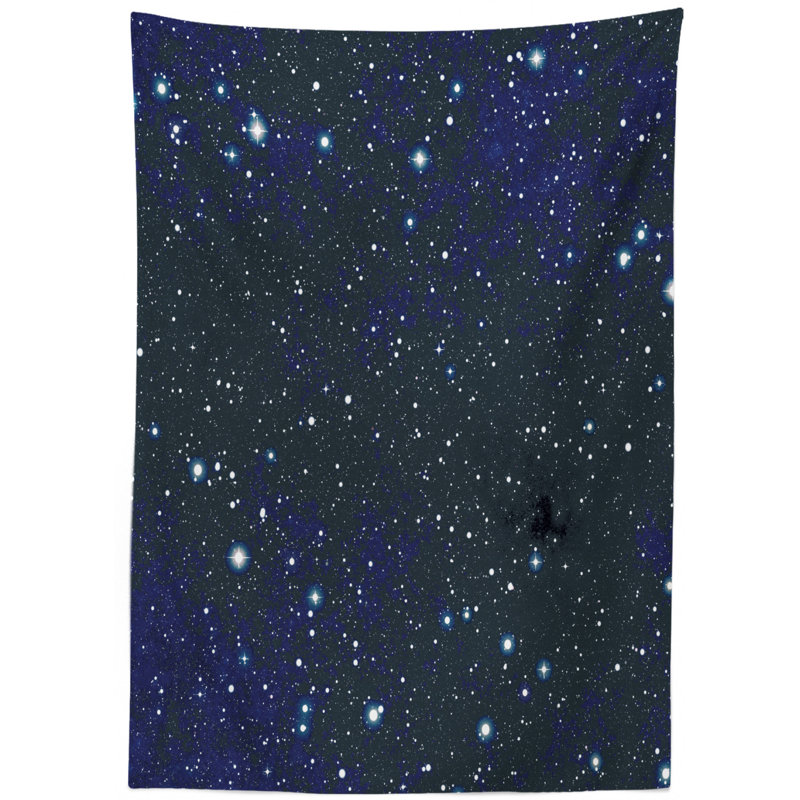 Night Dining Room Kitchen Tablecloth, 90" L x 60" W