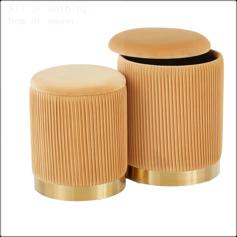 Ensemble de repose-pieds Nesting, Orange