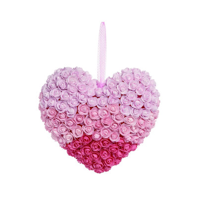 Valentine Faux Mixed Assortment 14'' Wreath