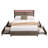 Bed Frame, Storage Headboard With Charging Station, Solid And Stable-1769775995-1769775989