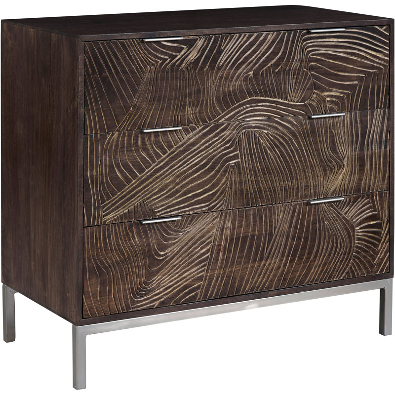 Commode décorative 3 tiroirs Rustic