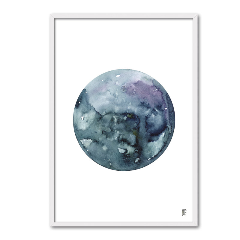 Nature Earth I by César Ortiz Echagüe - Single Picture Frame Painting, 60cm H x 40cm W x 3cm D