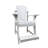 Weathercraft Classic USA-Made Adirondack Balcony/Pub Chair – 14 Sherwin-Williams Finish Colors, Elevated Outdoor Seating with Built-In Footrest-128952271