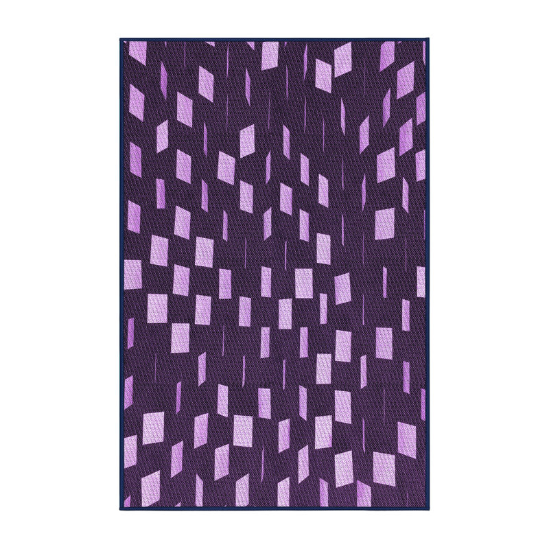 Chenille Geometric Indoor Rug, Rectangle 3' x 5'