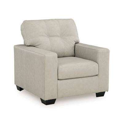 Roundhill Furniture Holmes Leather Upholstered Lounge Chair