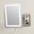 Almarina 6.5" x 9" Lighted Wall Mount Magnified Makeup Mirror, Direct Wire-31381486