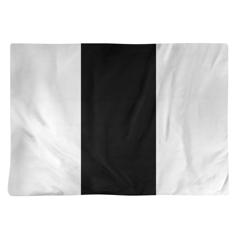 Récapitulatif de 18 po Missouri, Blanc, Polyester sergé
