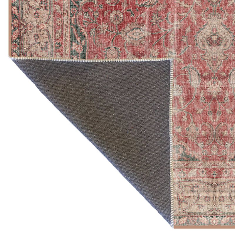 Tapis d'intérieur / extérieur en polypropylène tissé à la machine Safeta, Rectangle 3 pi 4 po x 6 pi 7 po