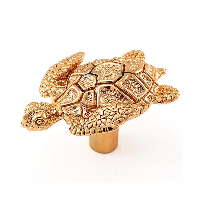 Pollino Novelty Knob, Polished Gold