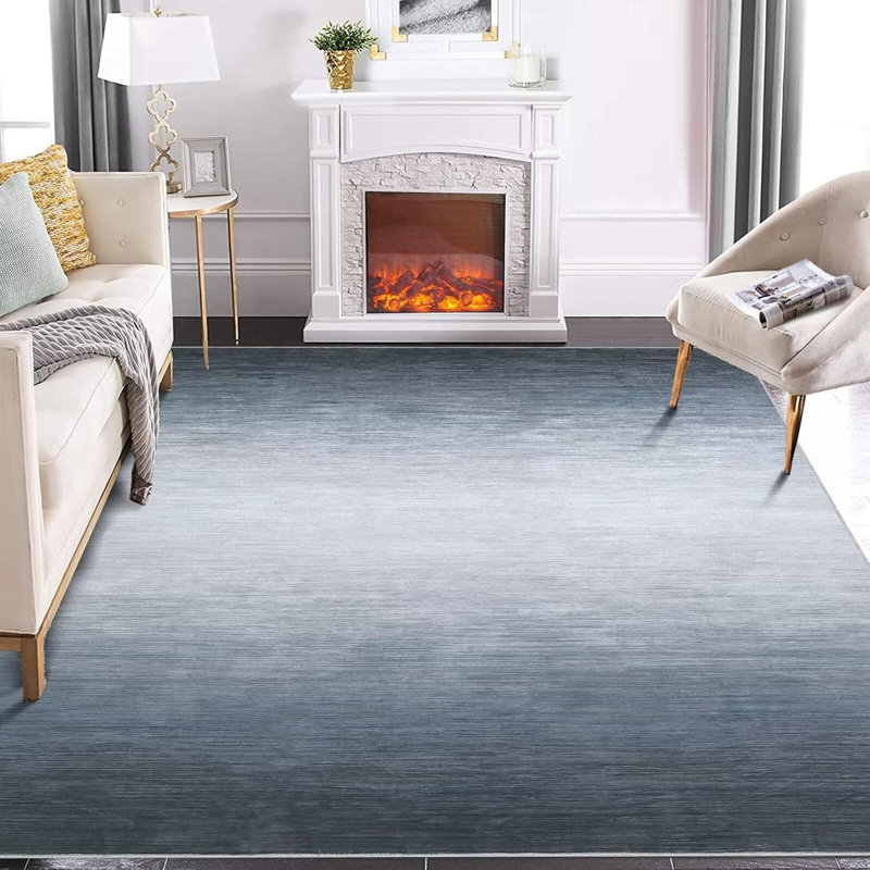Tapis de couloir dégradé Ombre, Rectangle 9 pi x 12 pi