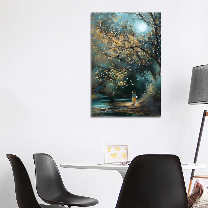«Always With Me», reproduction d'art murale encadrée, H 40 po x l 26 po, Toile tendue, Ne s’applique pas