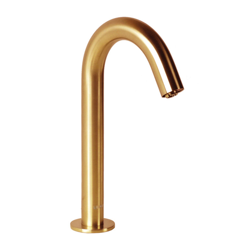 Zoom Single Hole Bathroom Faucet, Brushed Gold