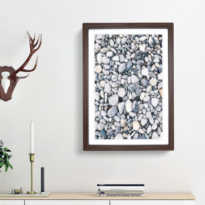 Pebbles - Picture Frame Graphic Art Print