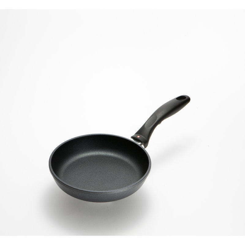 Try Me Non Stick Aluminum Frying Pan, 8" W, Dark Gray