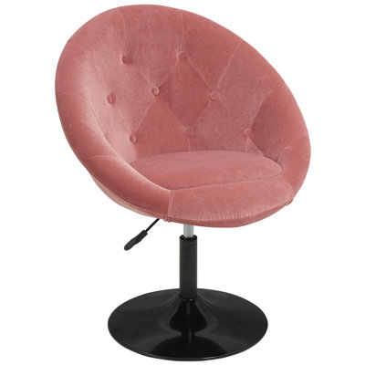 Climax Upholstered Swivel Barrel Chair