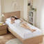 Protège-matelas chauffant en microfibre Serta avec 10 niveaux de chauffage-120242116
