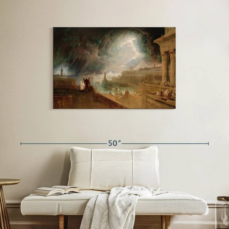 Adella la septième plaie, H 26 po x l 39 po