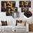 Haike Entertainment Wall Decor on Metal-1802652392