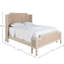Camille Bed - White-403984376