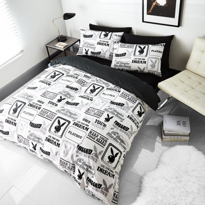 Classic Bunny Reversible Double Duvet Cover Set with Pillowcases with Pillowcases