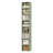 Gracyn 8-Tier Narrow Bookshelf With Adjustable Shelves-2146561557-2116139486