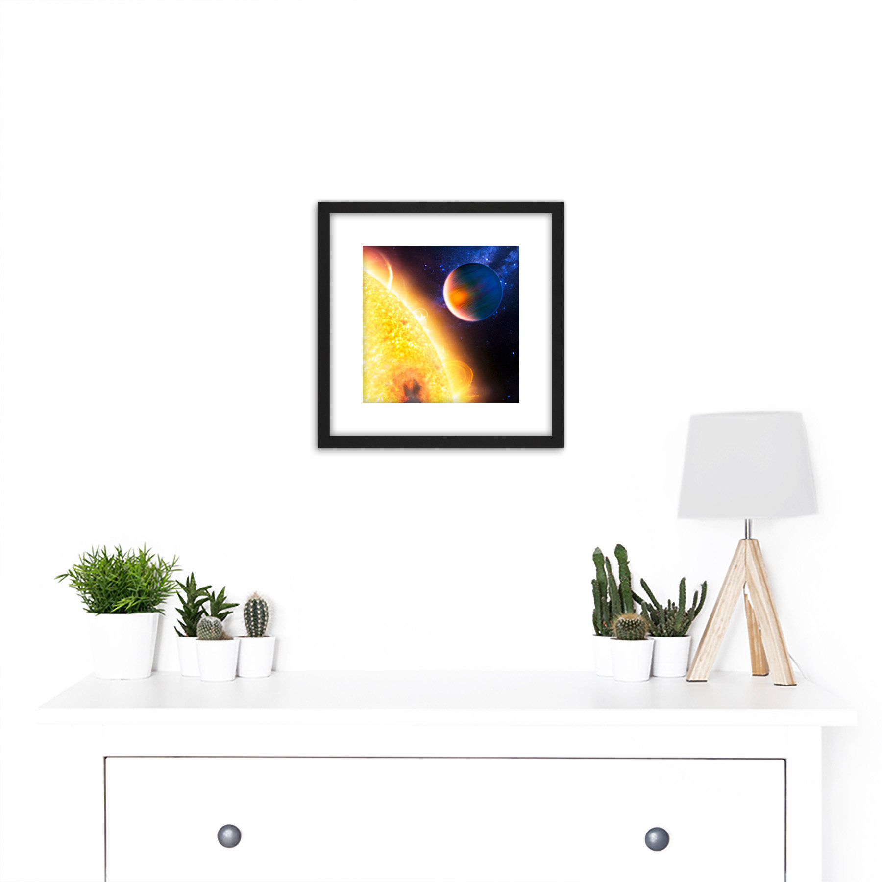 Ebern Designs Space NASA Planet HD189733b Near Star - Picture Frame ...