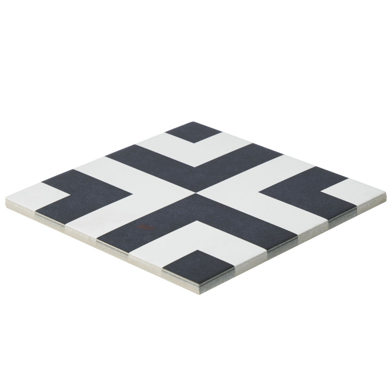 8" x 8" Porcelain Patterned Wall & Floor Tile