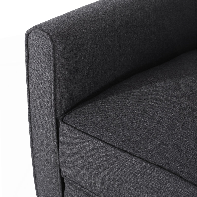Fauteuil inclinable manuel en lin, Fumée