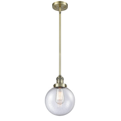 Luminaire suspendu sphère 1 lumière Zarmayr