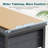 Computer Desk With Storage Drawers, Small Office Desk Modern Simple Study Writing Table For Home Bedroom, Spacious 40X24 Desktop With 2-Tier Drawer, Black